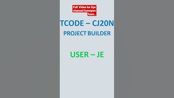 Project Work WBS editing Process #sap #sapmm #shortsvideo #shortsyoutube #shorts