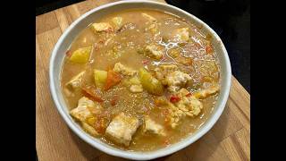 I tried Chef Dave's Tempeh Berlado Hijau recipe and made it oil-free!