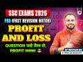 PROFIT &amp; LOSS ONE SHOT | SSC MATHS FRB SERIES 2026 | BY BHUTESH SIR | PARMAR SSC