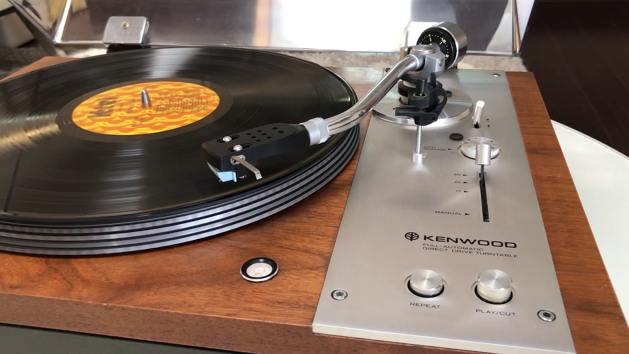 Kenwood KD5066 Fullautomatic Direct Drive Turntable YouTube