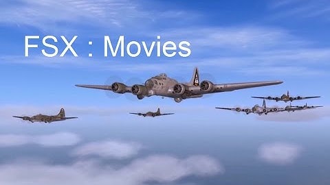 FSX : B-17 G Formation