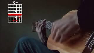 Download lagu Here With Me - D4vd guitar tutorial tabs and chords How to play on guitar