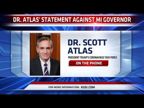 Dr. Scott Atlas responds to criticism after suggesting people 'rise up' against lockdowns