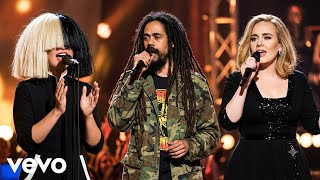 Sia ft Damian Marley ft Adele - Rise From the Ashes ( AI Music Video ) 