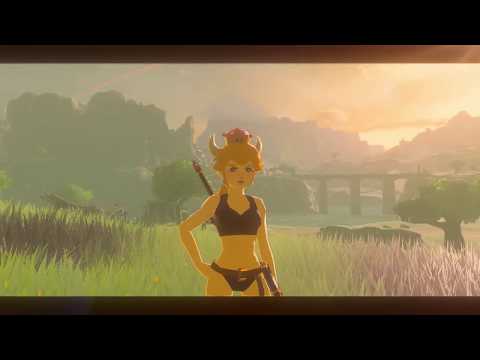 Bowsette in Breath of the wild