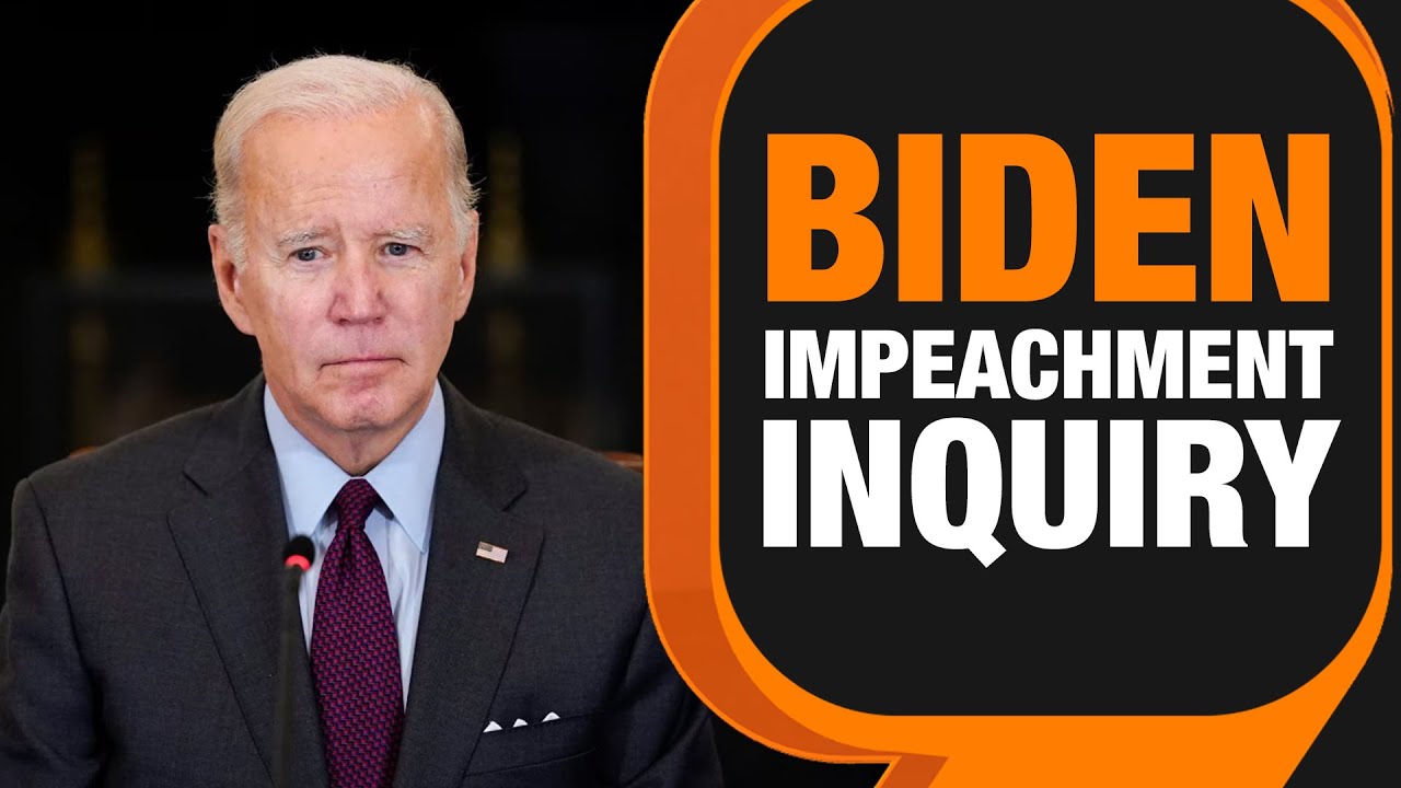 US House Launches Formal Impeachment Inquiry into President Joe Biden ...