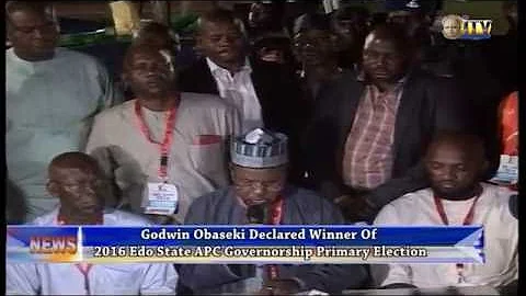 Godwin Obaseki Emerges As APC Flagbearer For 2016   Governorship Elections