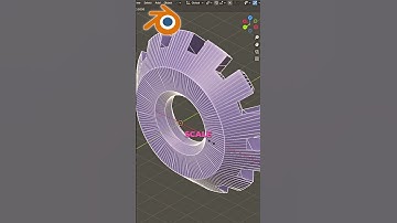 Essential 3D Modeling Practice – Gear Shape | Blender & Plasticity | Part 41 🚀 #3dmodeling #blender