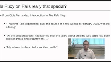 Introduction to Ruby on Rails - Lesson 1 - Part 1/3 (OEN)