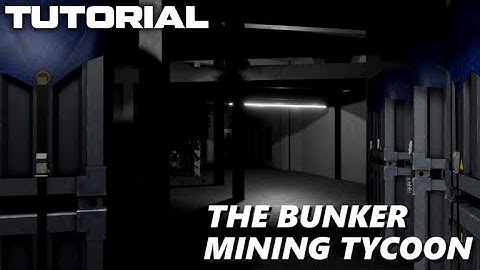 (OUTDATED) Roblox Mining Tycoon 2.0 Bunker Event Tutorial