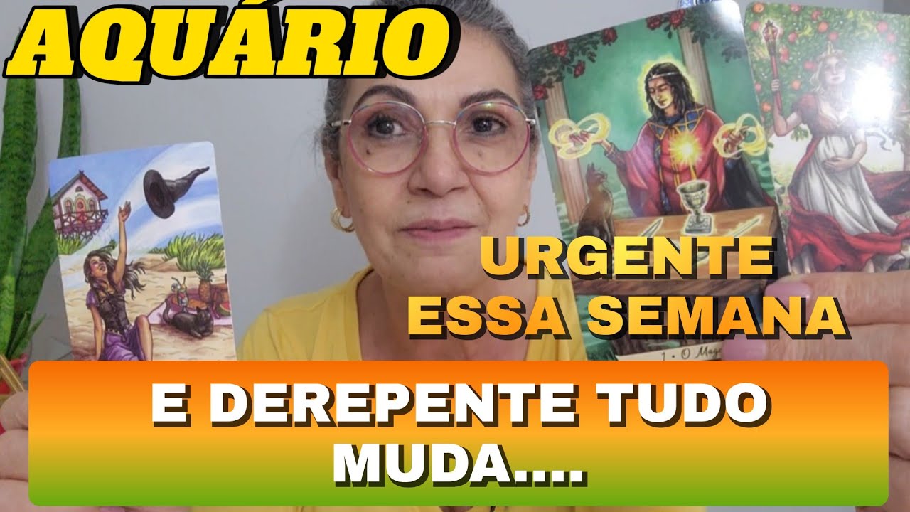 ♒️AQUÁRIO É DESTINADO!E DEREPENTE TUDO MUDA👏BENÇÕES SENDO ENTREGUE!SERÁ MELHOR DO QUE VC IMAGINAVA🌟