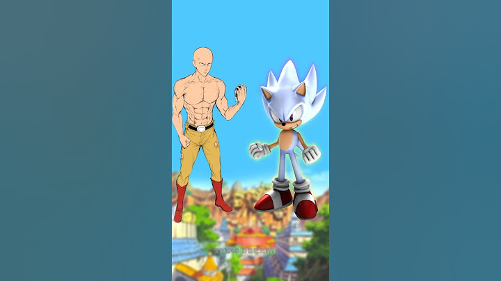 Saitama vs Sonic
