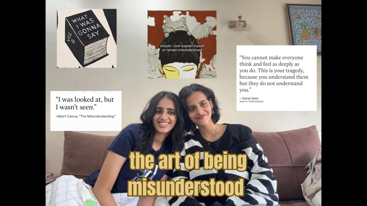 the art of being misunderstood - YouTube