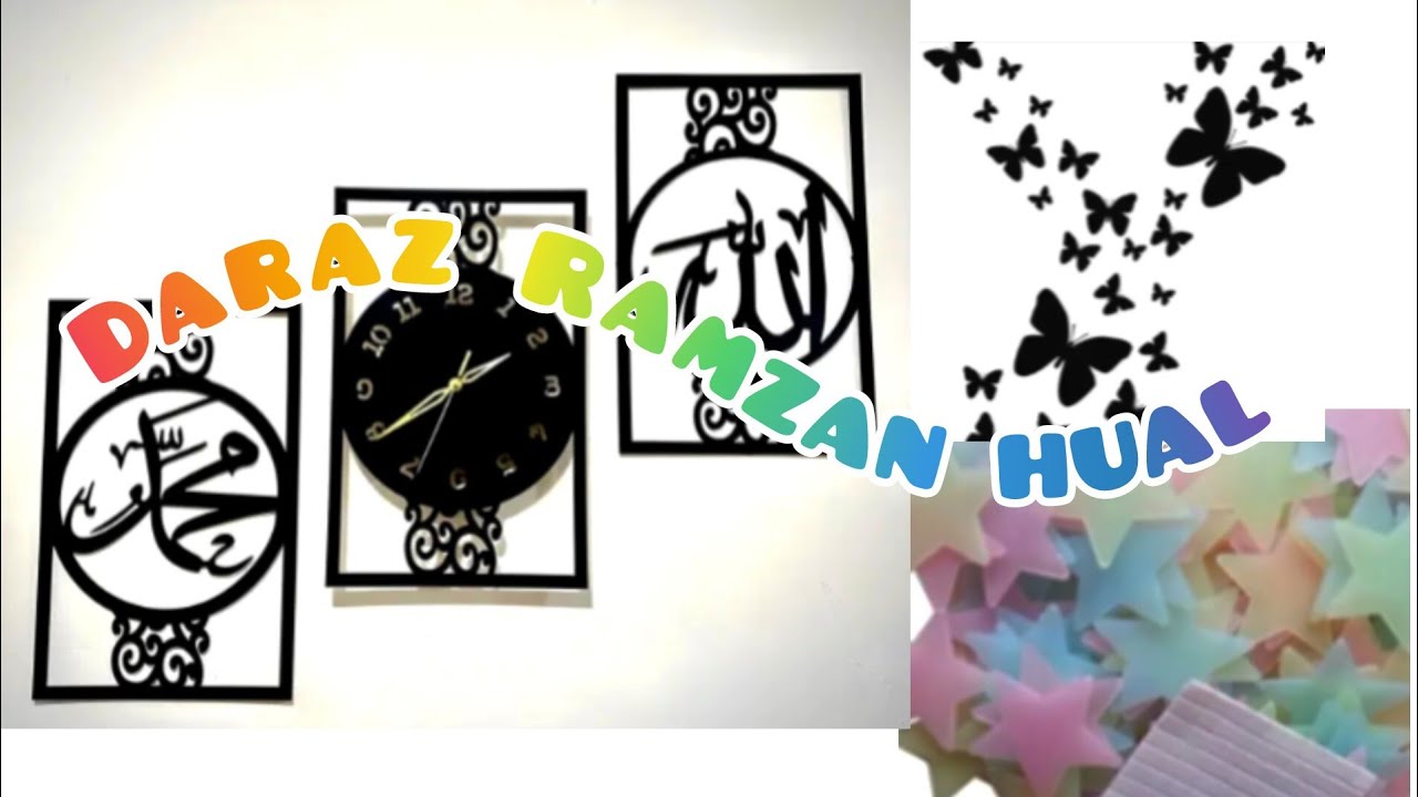 Daraz ramzab haul |home decor ideas 