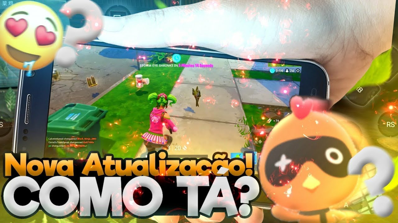 🔷 ATUALIZOU! Frango Games cloud gaming no ANDROID/ joguei MUITO😍