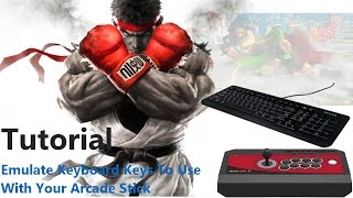 Street Fighter V Tutorial | Emulate Keyboard Keys To Use With Your Arcade Stick screenshot 2