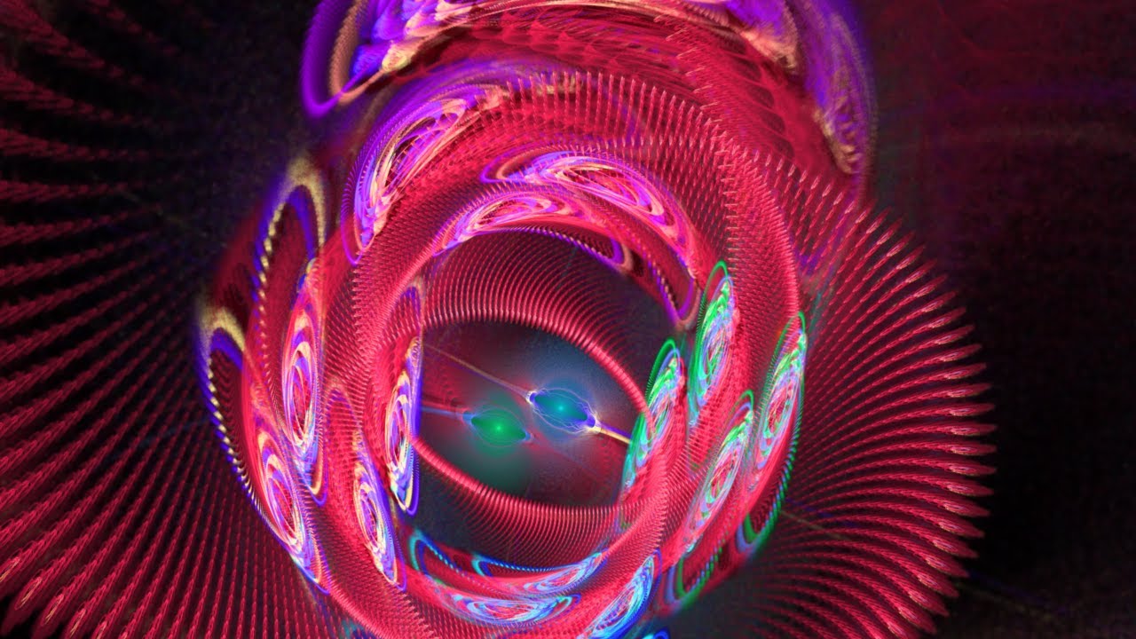Fractal Designs, Psychedelic Art, Digital Graphics, Abstract Geometry, Animated Wallpaper, 4 Hours