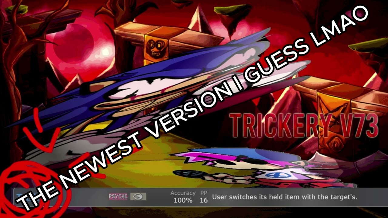 Trickery if it was still PEAK!!! (Trickery but pitched like V2.5) | Daredevil Funkin'