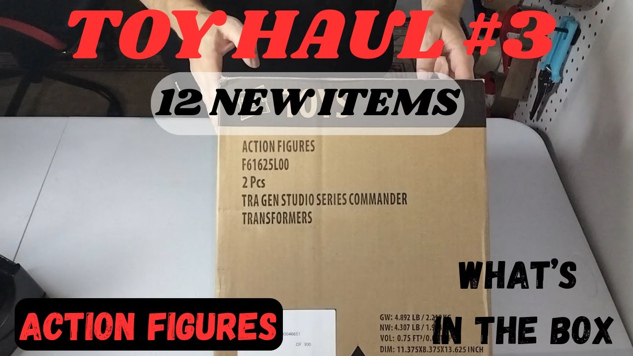 Toy Haul! Unboxing New & Restock Items | Action Figures | Transformers | WWE | EP67