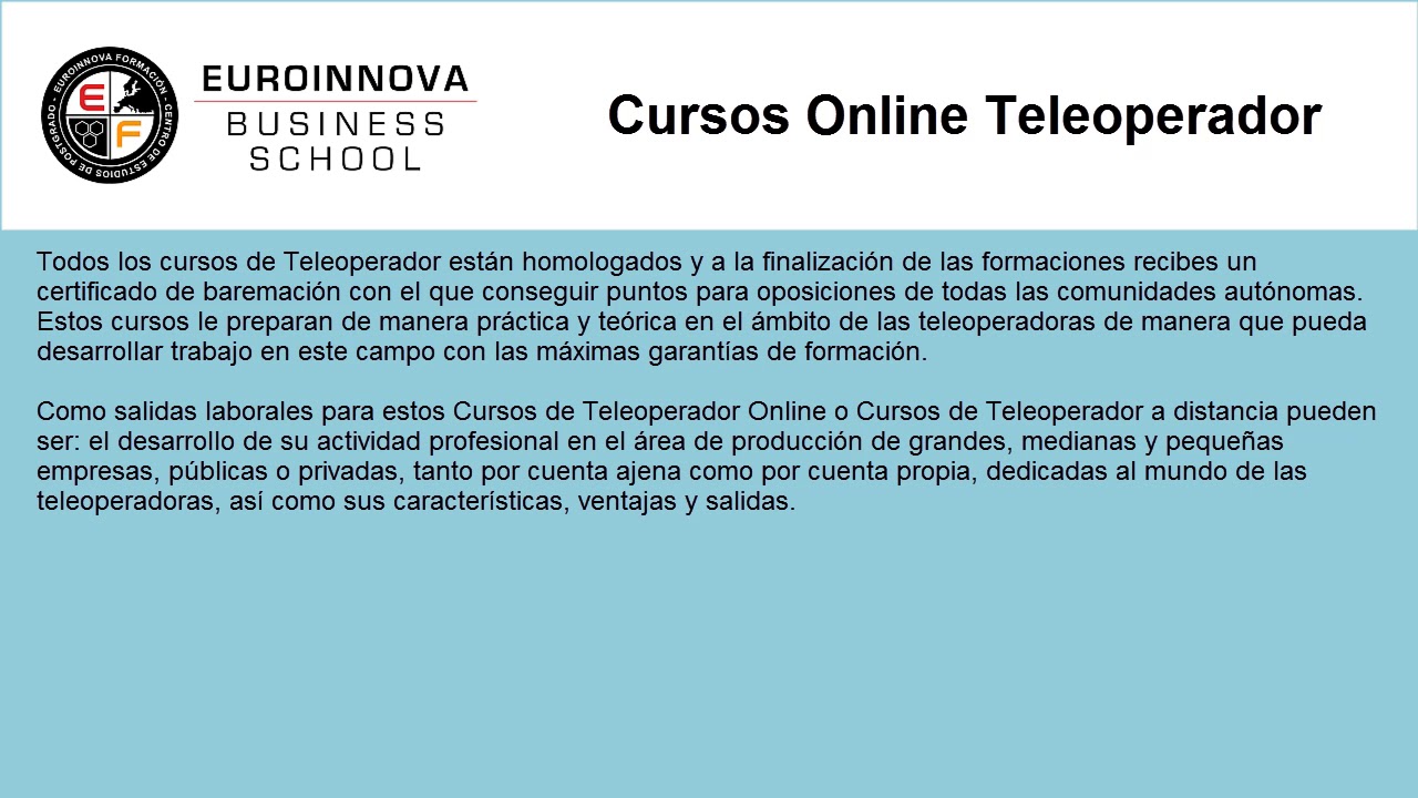 Cursos Youtube Online Euroinnova Cursos Youtube Online Euroinnova