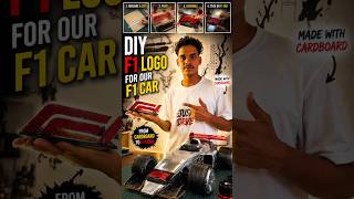 F1 car logo 😱 CARDBOARD SE #minivlog #shorts #shortsvideo #f1fans #cardboard