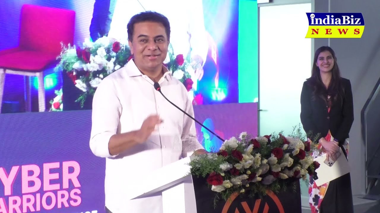 Cotelligent Chief Guest, Shri KT Rama Rao, Minister for IT, Industries & MAUD, Govt of Telangana
