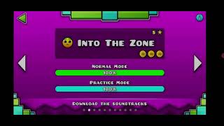Geometry Dash Breeze - Into The Zone 100% (All 3 Coins) screenshot 5