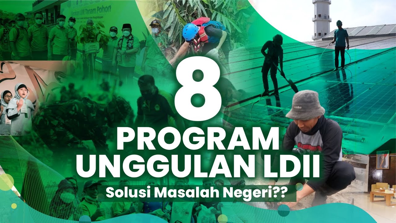 LDII TV: 8 Program Pengabdian LDII untuk Bangun Negeri