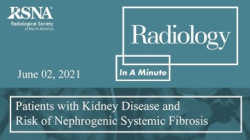Patients with Kidney Disease and Risk of Nephrogenic Systemic Fibrosis (Genitourinary)