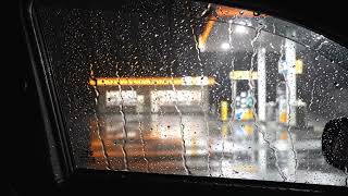 Rainy Night Drive 🌧️ | Beautiful City Lights Through a Car Window screenshot 5