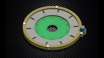 I modeled a mechanical IRIS with gear knob