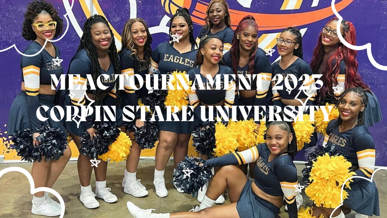 MEAC TOURNAMENT 2023💛💙 /NORFOLK VIRGINIA 📍+ Vlog + Waffle House +nails