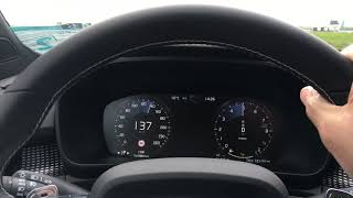 Volvo Xc40 T5 Recharge Plug-In Hybrid Phev Doing 0-100 Kmh Flatout