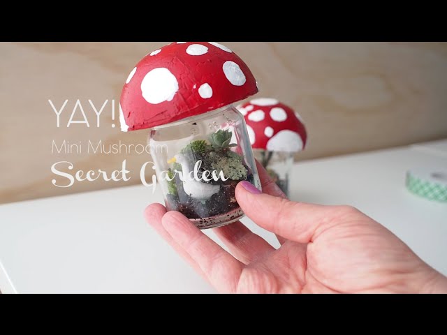 Mini Mushroom Jar 