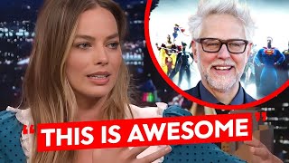 Margot Robbie REACTS To James Gunn Co-Leading DC Studios.. by Show Pop 814 views 4 months ago 8 minutes, 50 seconds