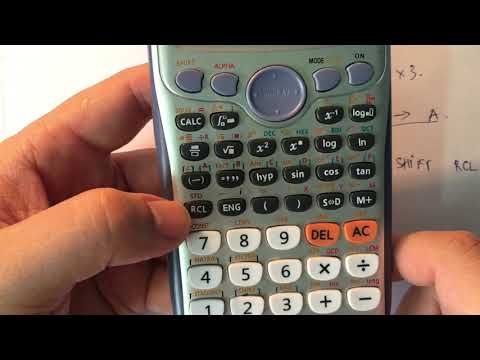 Video CASIO Hướng dẫn một số tính năng của máy tính casio fx... - youtube