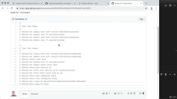 Bonus Extra Test Ideas [The Complete Node.js Developer Course (3rd Edition) 2021]