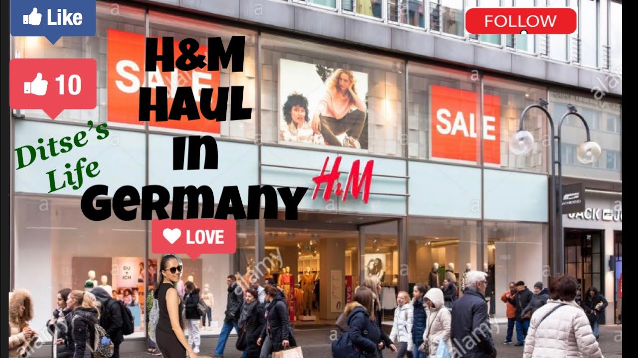 H&M HAUL IN GERMANY 2021 YouTube