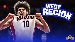 FULL WEST REGION BREAKDOWN | 'Arizona CHALLENGED by Purdue' | 2026 NCAA Tournament Bracket breakdown