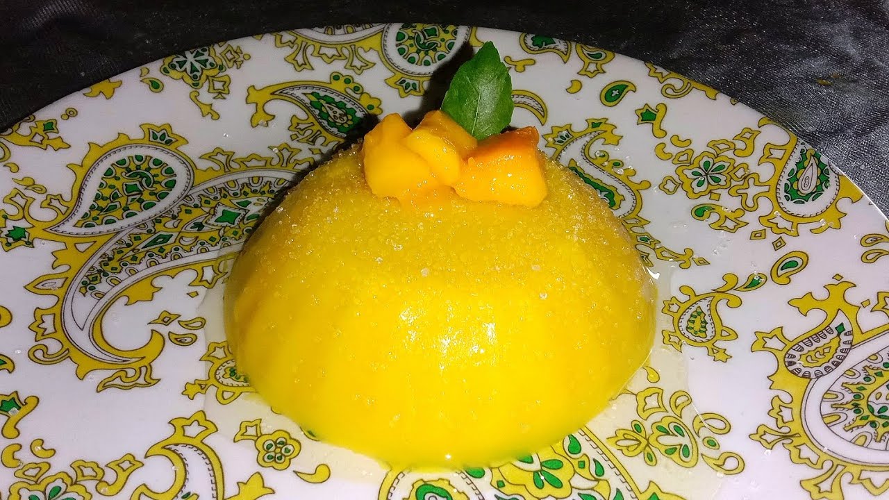 mango pudding recipe in Telugu YouTube