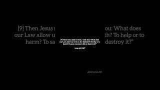Luke 6:6-11 GNT #faith