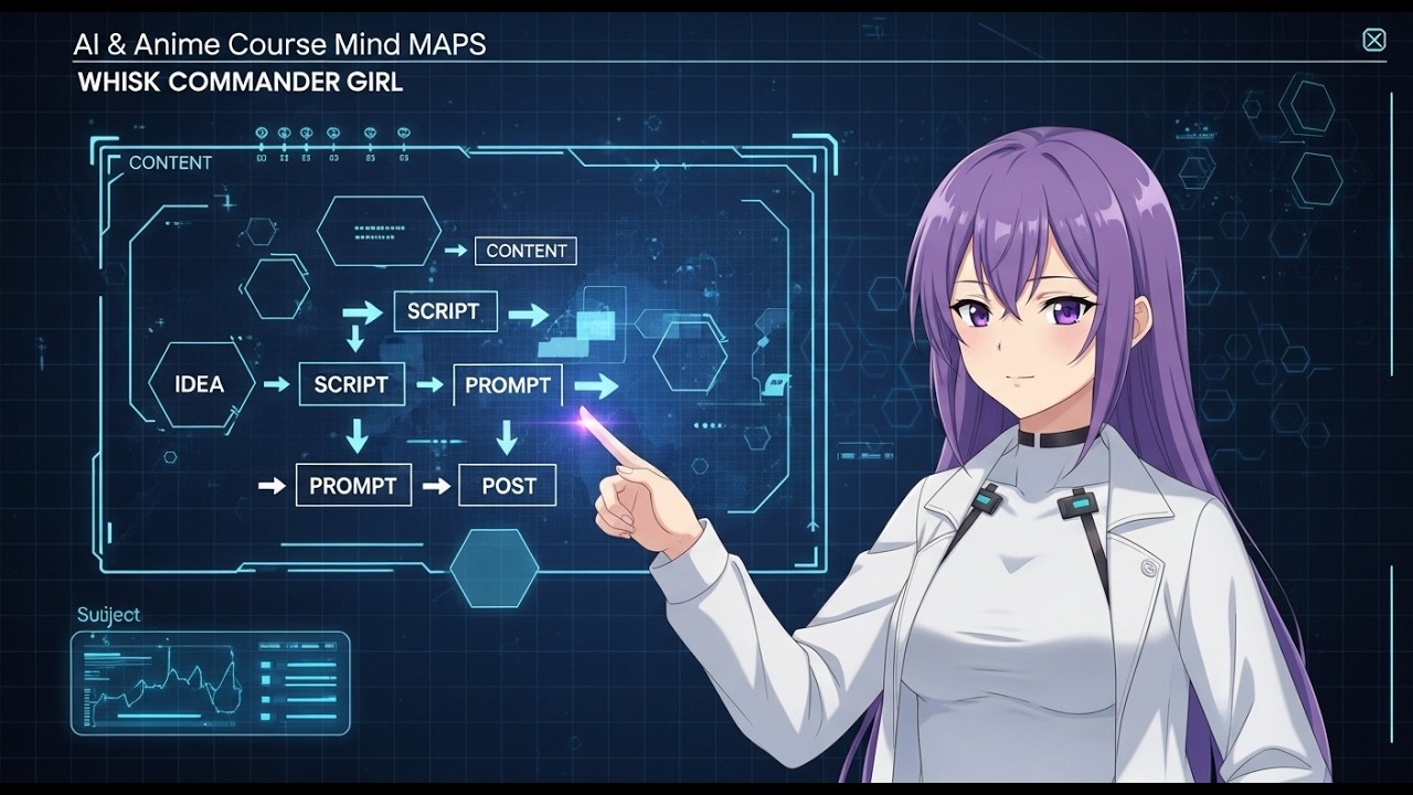 AI & Anime Course — Creating Mind Maps for Content Planning (Ep. 29)