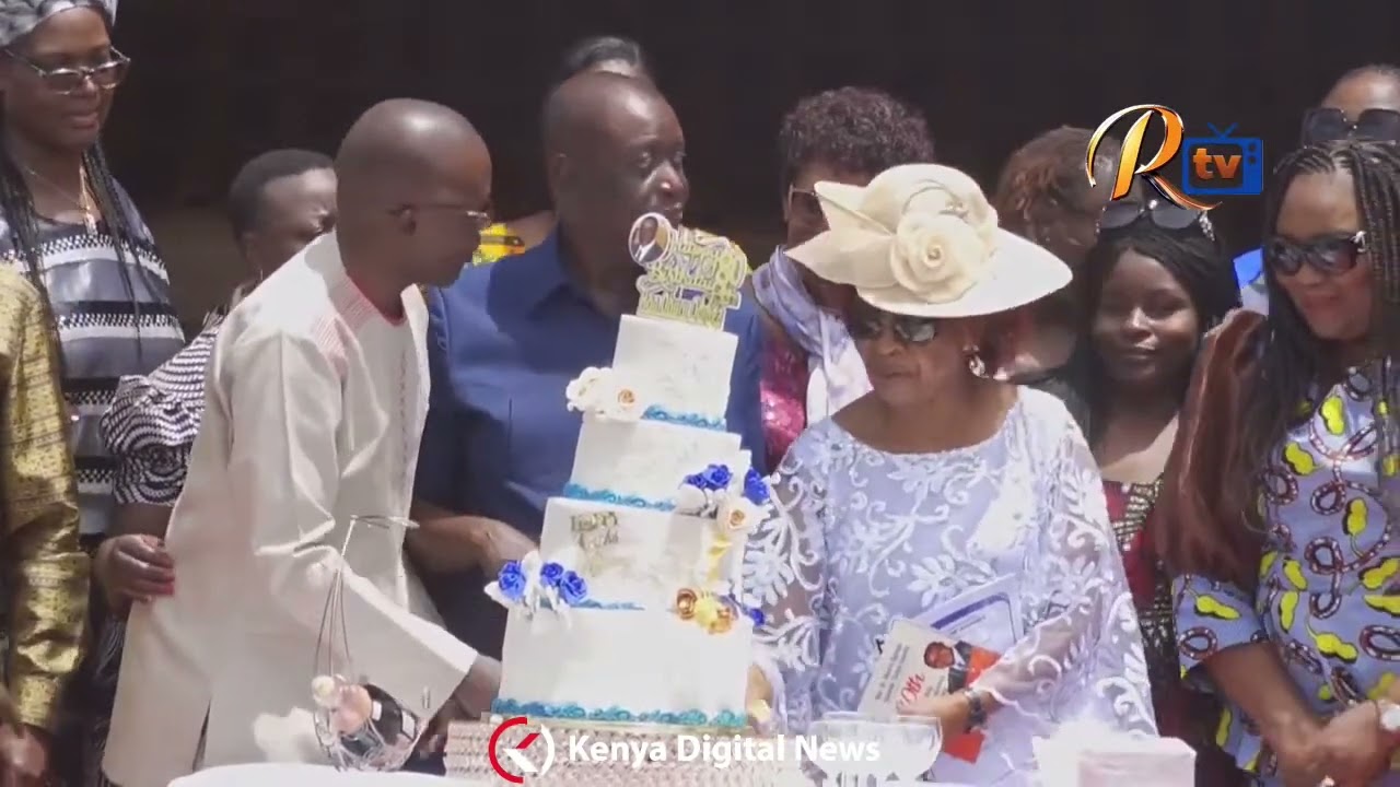 Oburu Odinga celebrates his 80th birthday in style as Raila & other leaders flock the ceremony!!