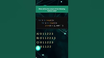 What will be the output of the following Python code..?