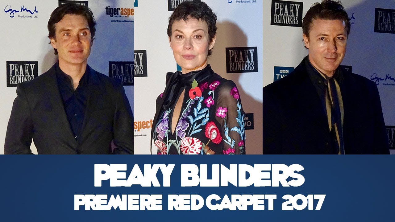 Red Carpet At The 2017 Peaky Blinders Premiere In Birmingham Youtube