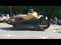 Original 1918 Renault FT-17 Tank Running and Moving!