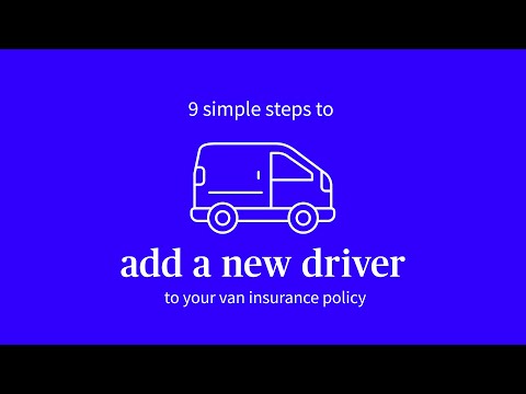 How to add a permanent driver to your van insurance policy | AXA Insurance