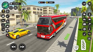 Big Bus Highway Racing Multiplayer Game - Uphill Bus Race Simulator 3D - Android Gameplay #10 screenshot 3