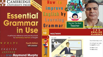 UNIT-10: How to use "Was & Were". Improve your English by learning Grammar.