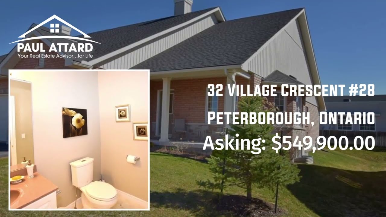 FOR SALE 32 Village Crescent Unit 28 Peterborough Ontario Attard